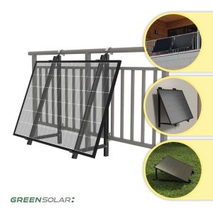 Balkonbefestigung für 1 Modul