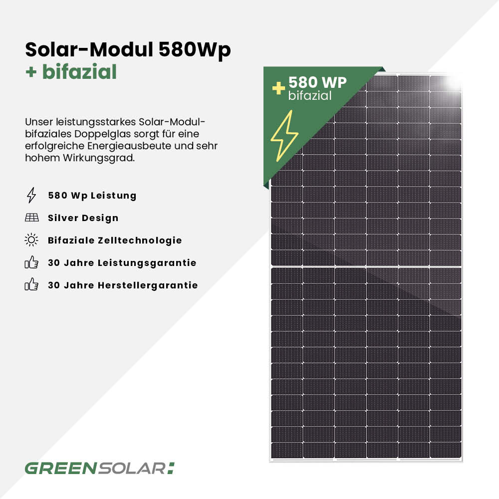 Solarmodul 580Wp Palette mit 31 Stück – Bild 2