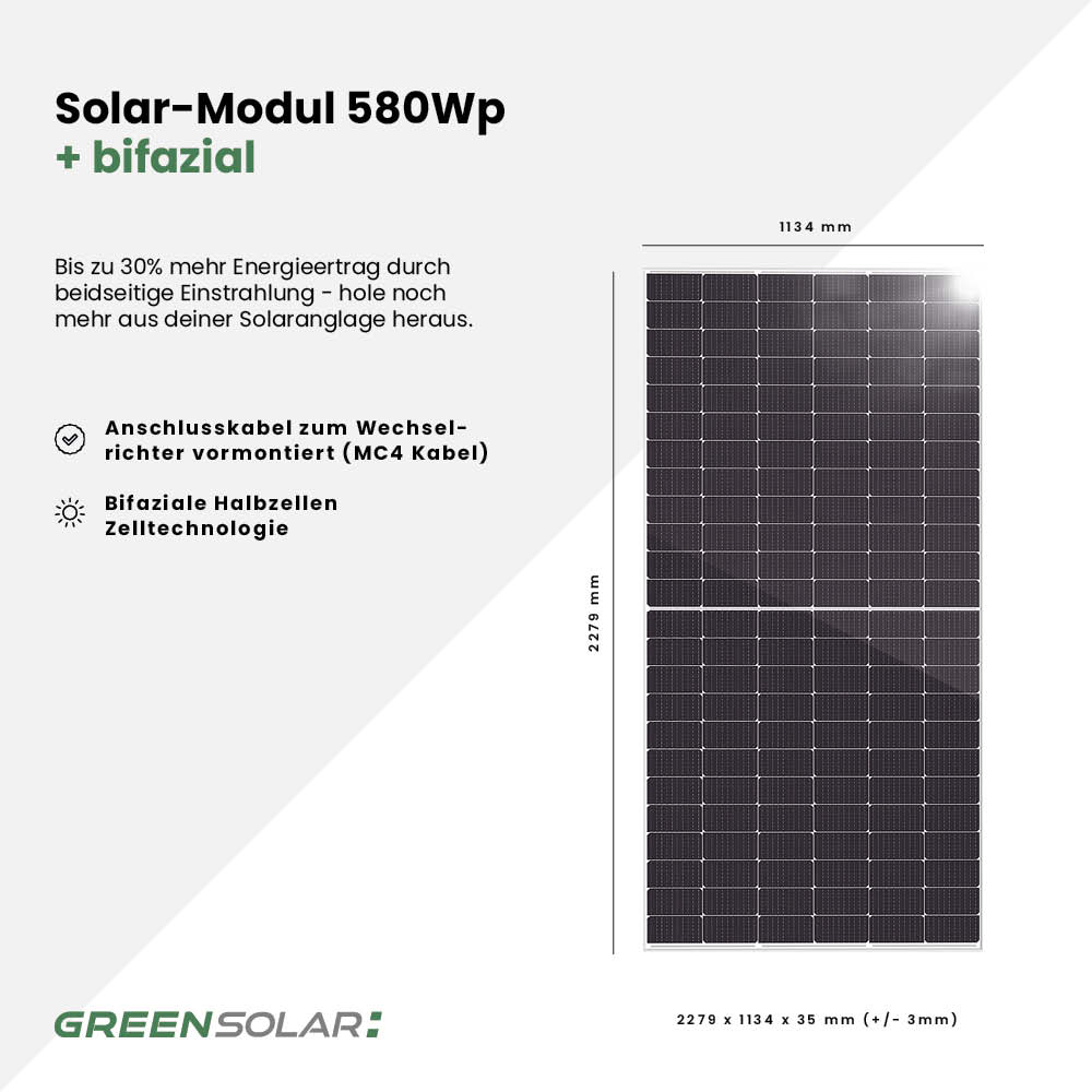 Solarmodul 580Wp Palette mit 31 Stück – Bild 3