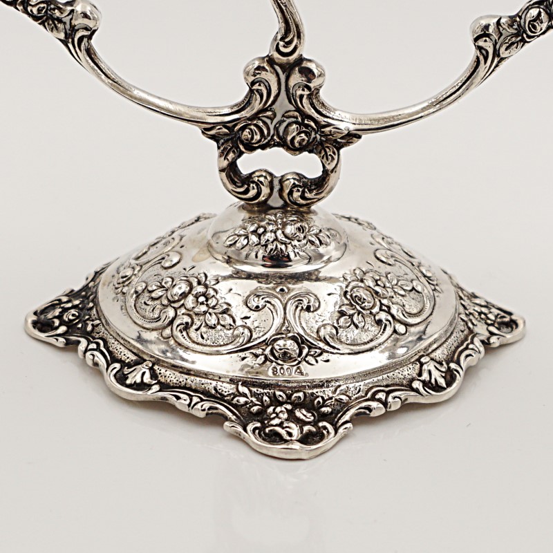 Kerzenleuchter 3 flammig – Wilhelm Geist & Sohn, Hanau – Bild 4