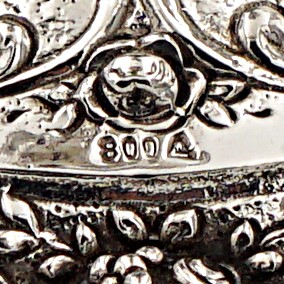 Kerzenleuchter 3 flammig – Wilhelm Geist & Sohn, Hanau – Bild 5