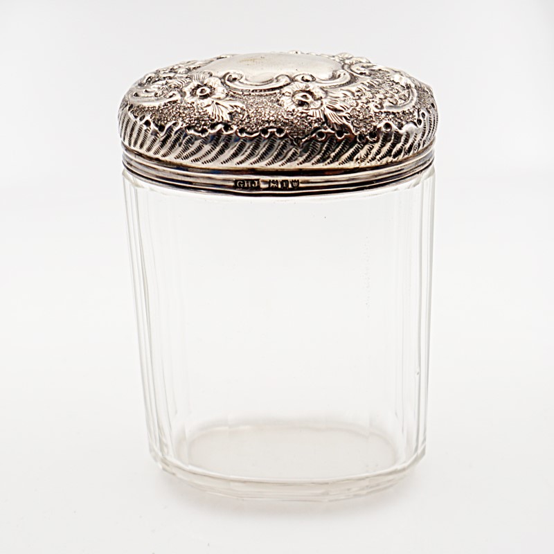 Reise Necessaire Set Sterling Silber – J.W. Benson, London – Bild 7