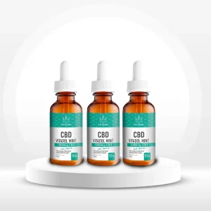 3x Vitadol Mint CBD Öl 10% 10ml