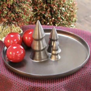 Weihnachtsteller mit drei Tannenbäumen ASA ferro 30 cm