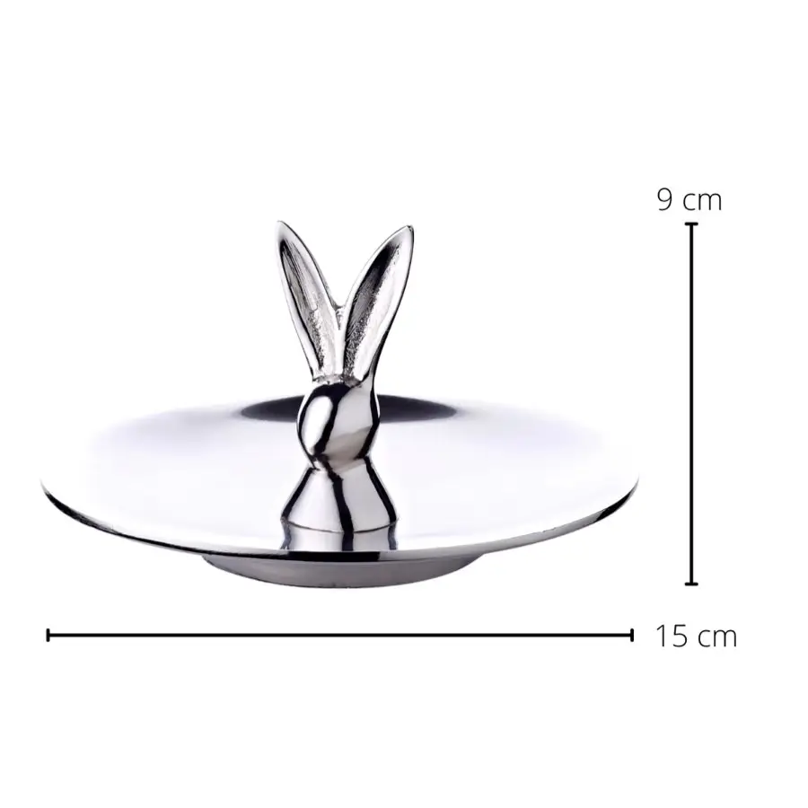 Osterdeko Keksschale Hase LOUIS Edzard Höhe 9 cm – Bild 6