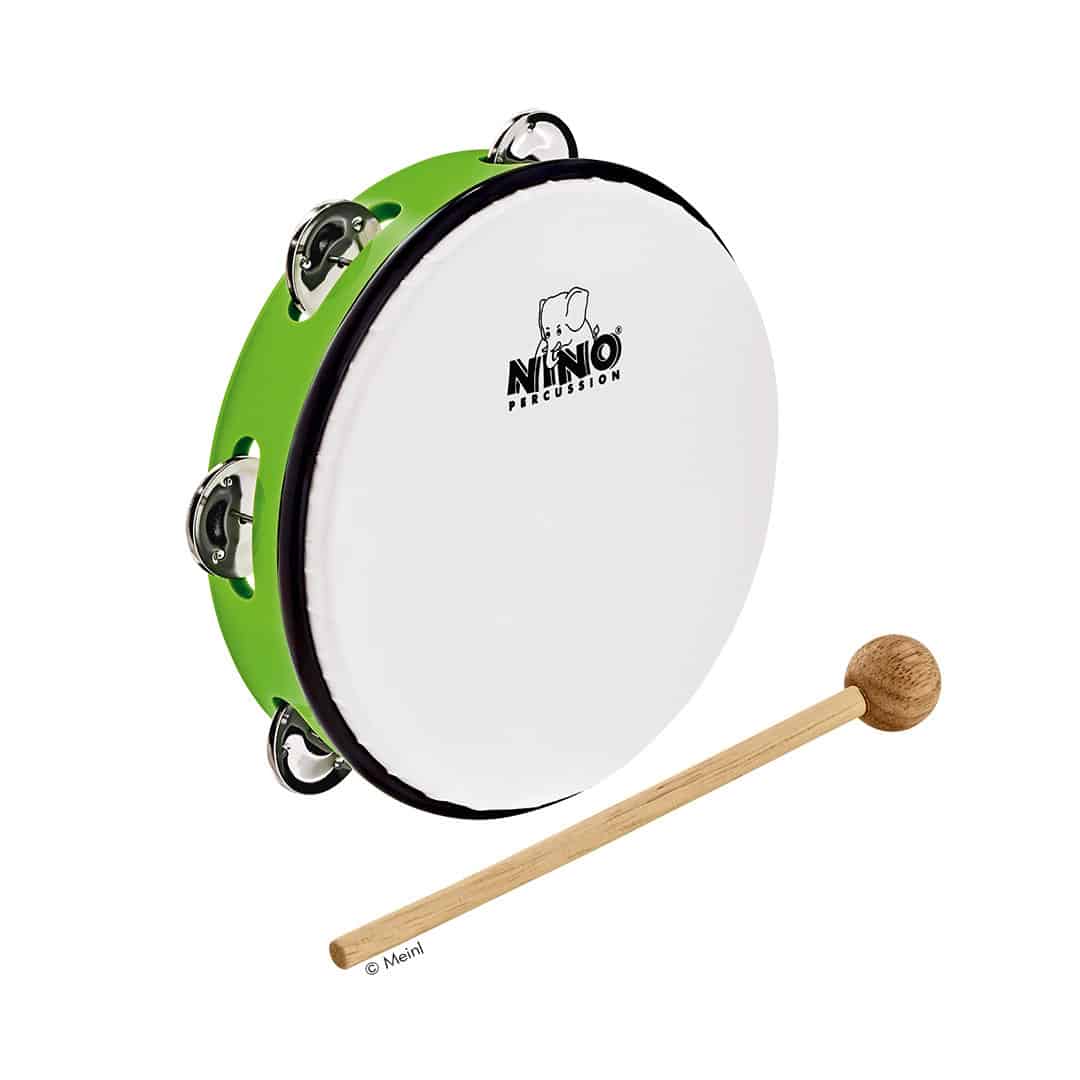 NINO Schellen-Tamburin mit Schlägel – Bild 4