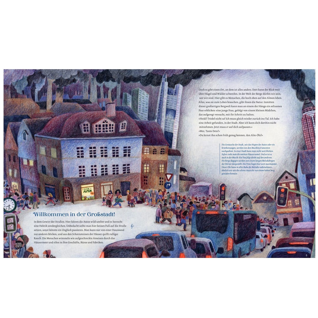 Johanna Spyri: Heidi – Bilderbuch mit Musik – Bild 2