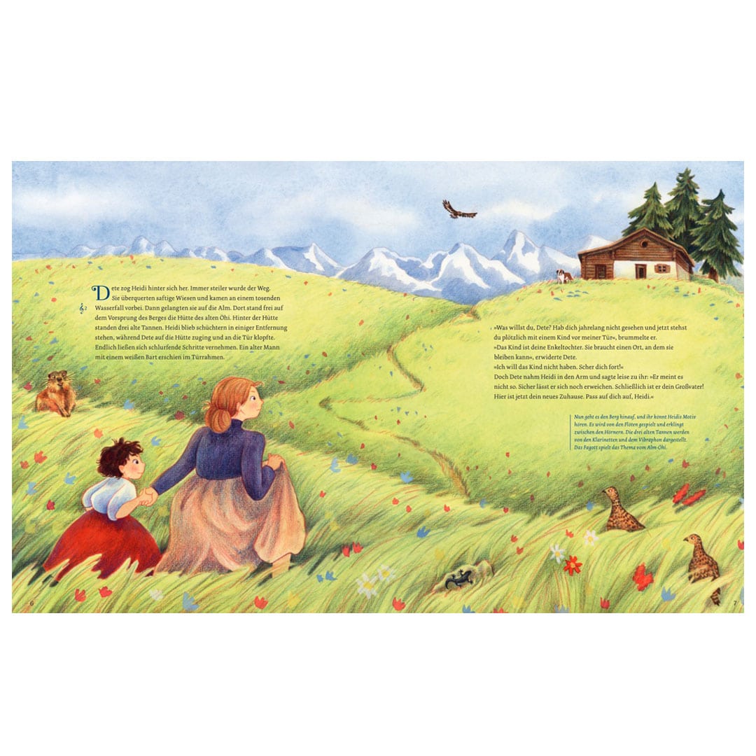 Johanna Spyri: Heidi – Bilderbuch mit Musik – Bild 3