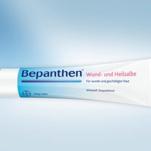 Bepanthen® Wund- und Heilsalbe ++ unterstützt die Wundheilung