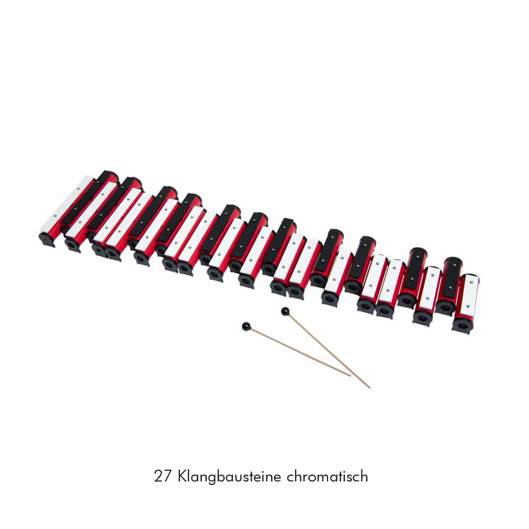 Satz Klangbausteine Sound Tubes mit Schlägeln – Bild 3