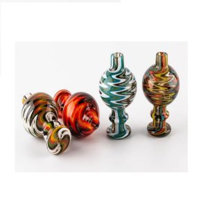 Glass bubble carb cap 25 mm