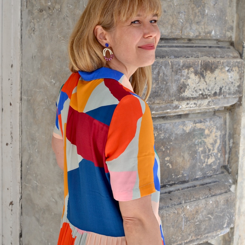 Viskose-Maxikleid “Sevilla” by Matías Larraín Gr. 40 – Bild 4