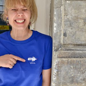 T-Shirt “LOVE”, by Annika Kelm Gr. XXL