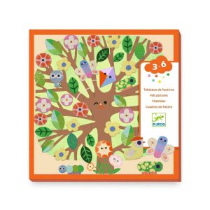 Djeco Kreativ-Set 3-6: Filzbilder: Jahreszeiten