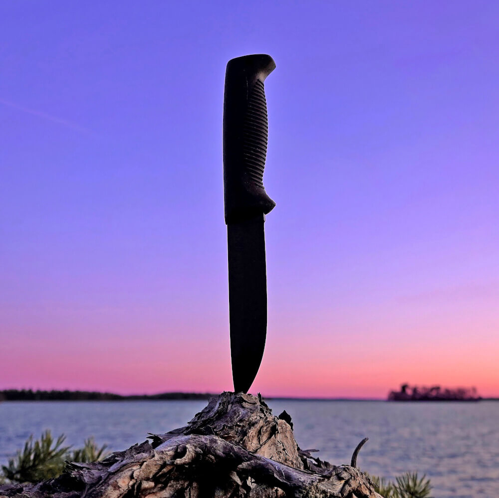 J-P Peltonen Ranger Puukko M95 Black Leather – Bild 7