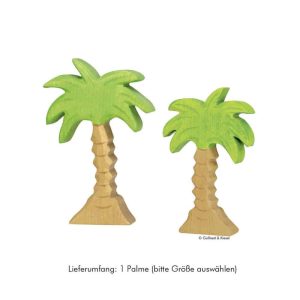 Holztiger Holzfigur Palme