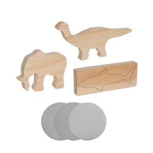 Schnitz-Rohlinge 3er-Set, von Goki