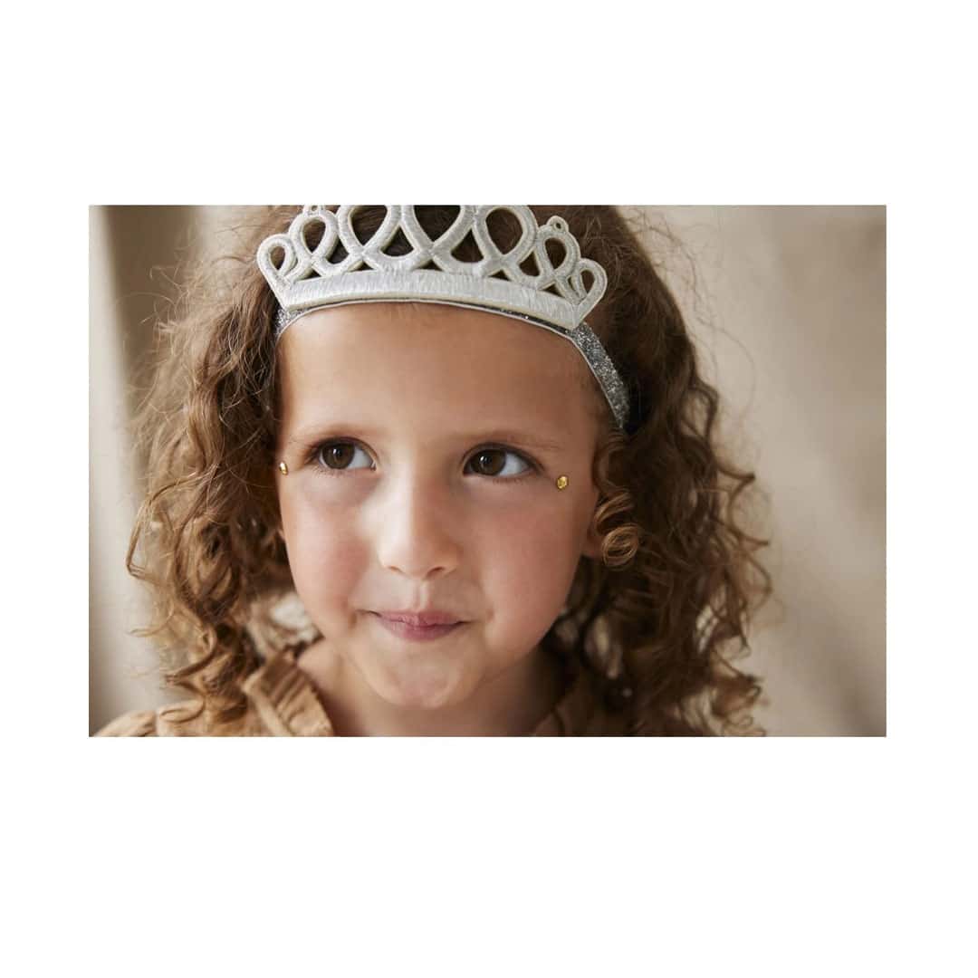 Haarband in Silber mit Diadem-Krone – Bild 3