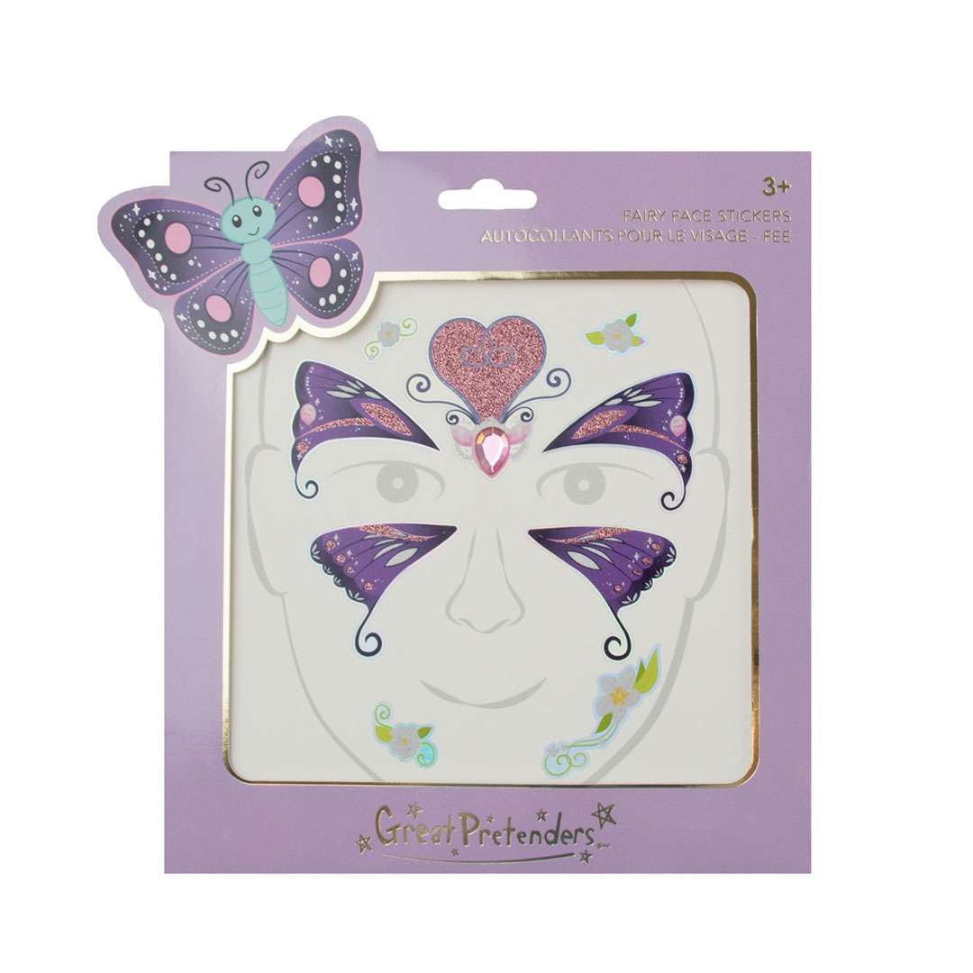 Great Pretenders Gesichts-Sticker „Schmetterlings-Fee“
