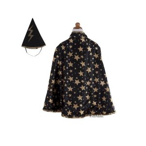 Great Pretenders Wendecape-Kostüm Zauberer mit Hut