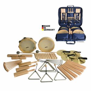 Große Rhythmustasche mit 23 Instrumenten Sortiment I
