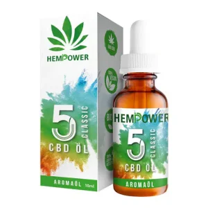 Hempower CBD Öl 5% – Premium CBD Tropfen – 10ml