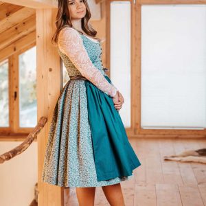 Dirndl “Klostersee” petrol