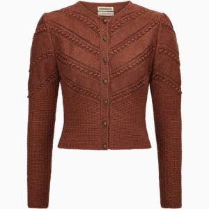 Damenstrickjacke “Ophelia” rost