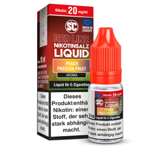 SC Red Line Nikotinsalz – Peach Passion Fruit – 10ml