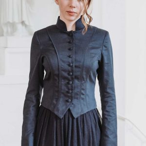 Jacke “Mothwurf” royal-blau