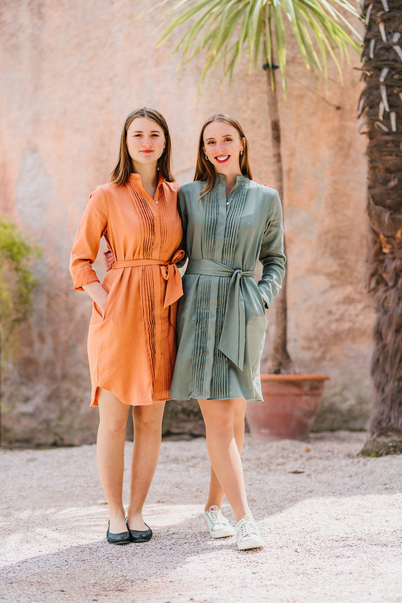 Hundsansscho Blusenkleider Leinen Baumwolle