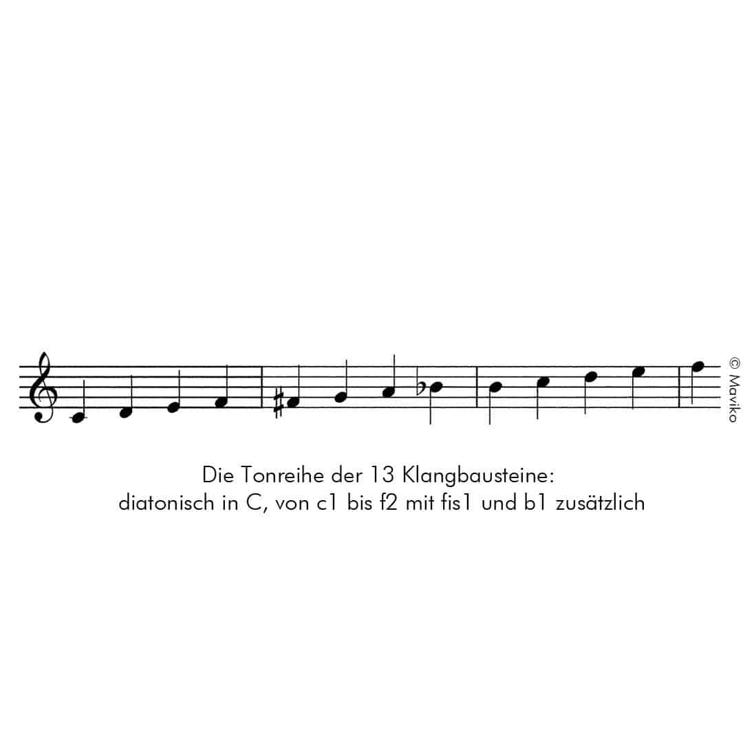 Satz Klangbausteine Sound Tubes mit Schlägeln – Bild 8