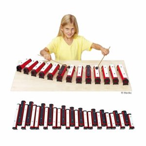 Satz Klangbausteine Sound Tubes mit Schlägeln