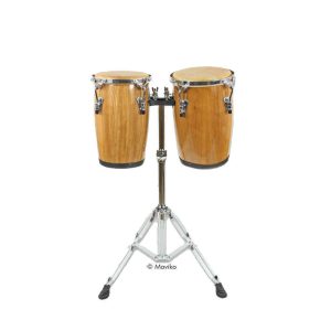 2 kleine Congas mit Stativ