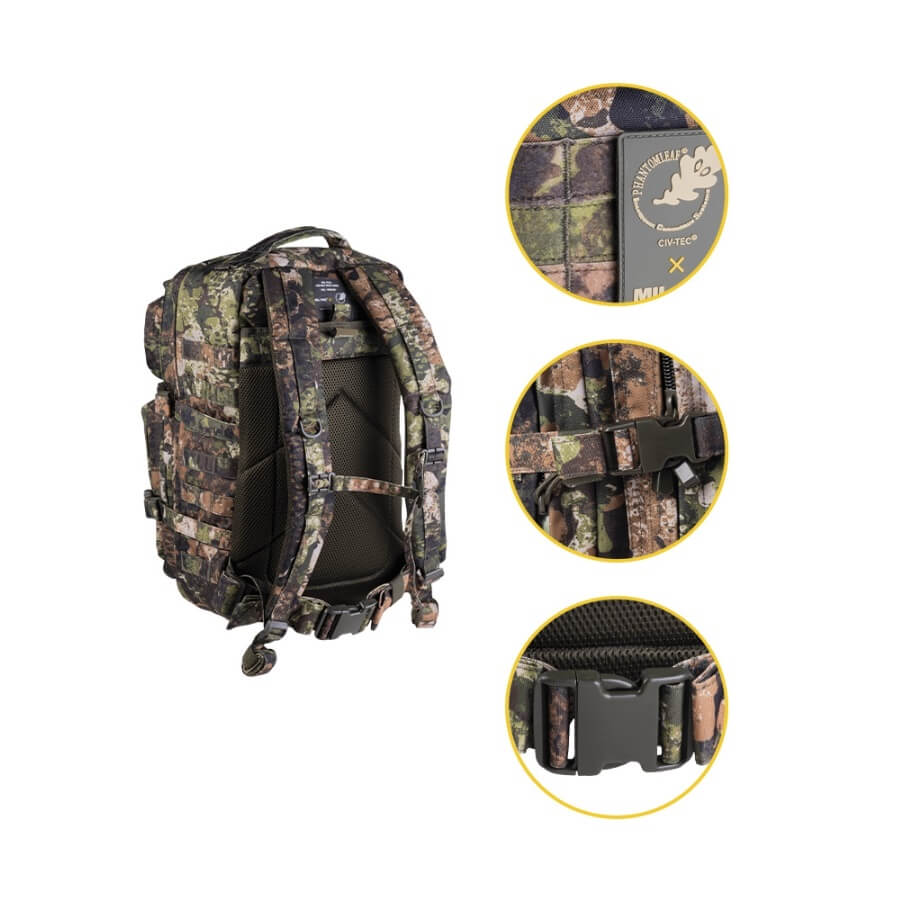 MIL-TEC US Assult Pack Large Phantomleaf WASP I Z3A – Bild 2