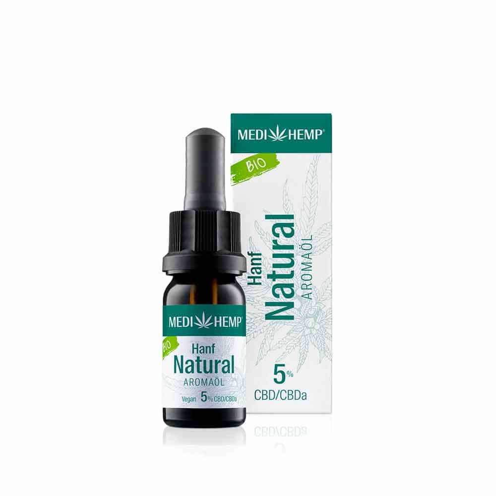 Medihemp Hanf Natural CBD/CBDa Öl 5% 10ml/30ml