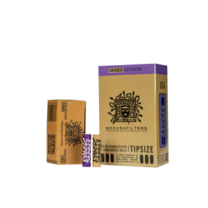 MedusaFilters – 2 Go – 25er Pack – Hybrid Aktivkohlefilter + 5m Rolls