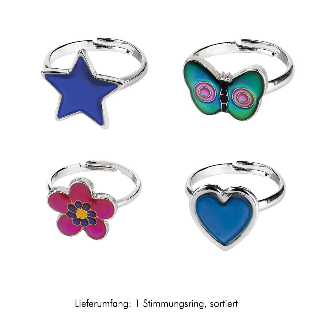 Moses Kinder-Stimmungsring, sortiert