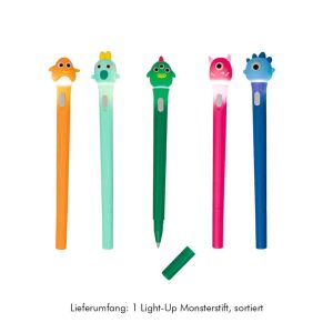 Moses Light-Up Monsterstift, sortiert