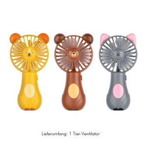 Moses Lustiger Tier-Ventilator, sortiert