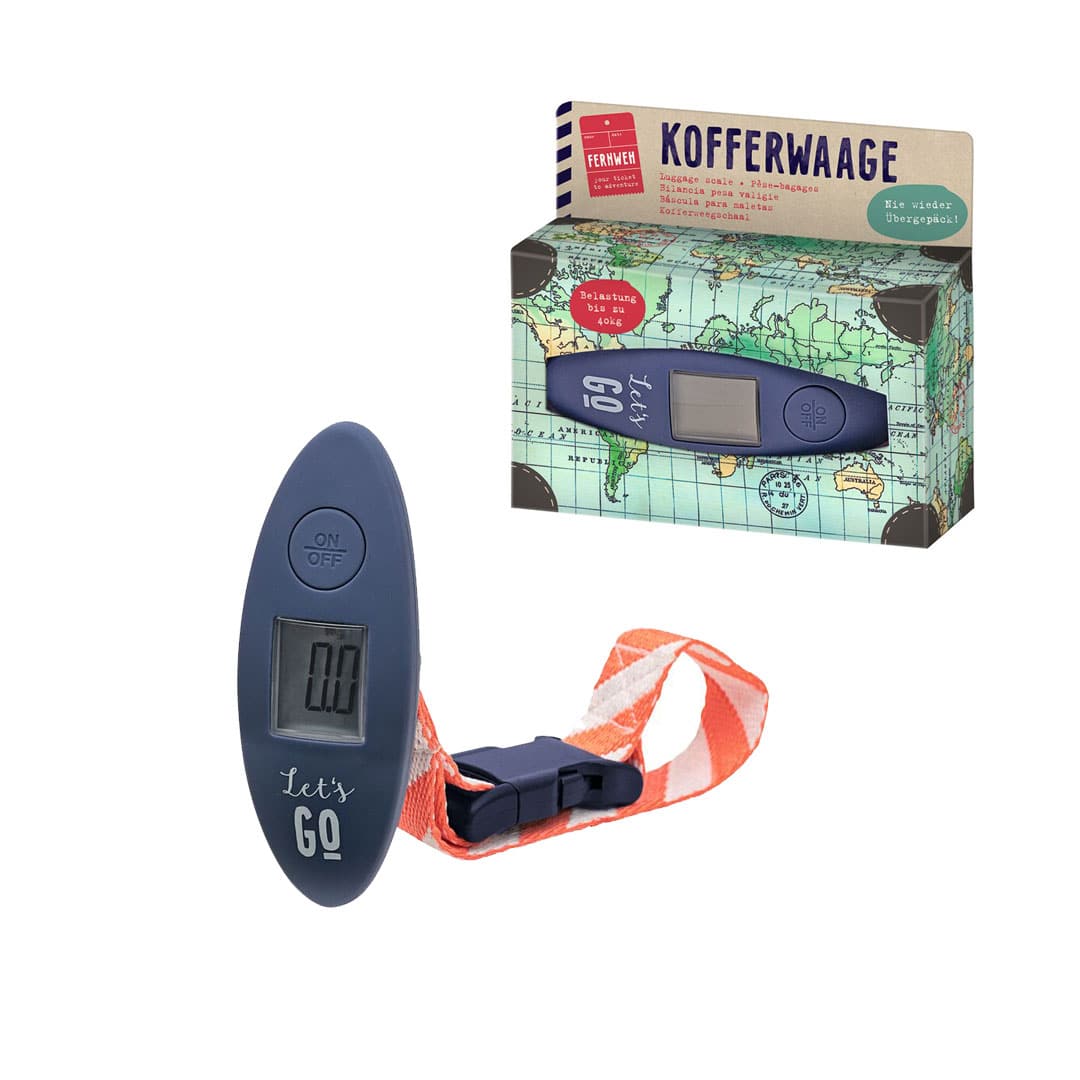 Moses Fernweh Digitale Kofferwaage