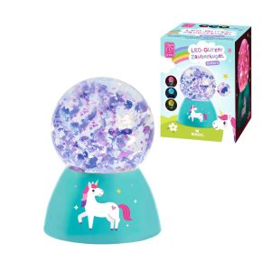 Moses leuchtende Glitzer-Zauberkugel Einhorn