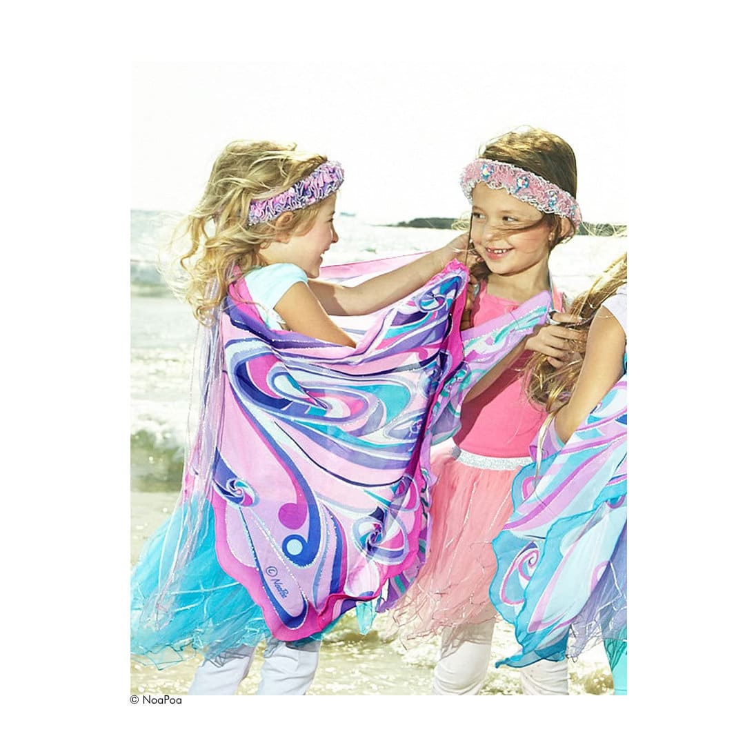 Dreamy Dress-Ups Haarkranz Regenbogenfee Lavendel – Bild 5