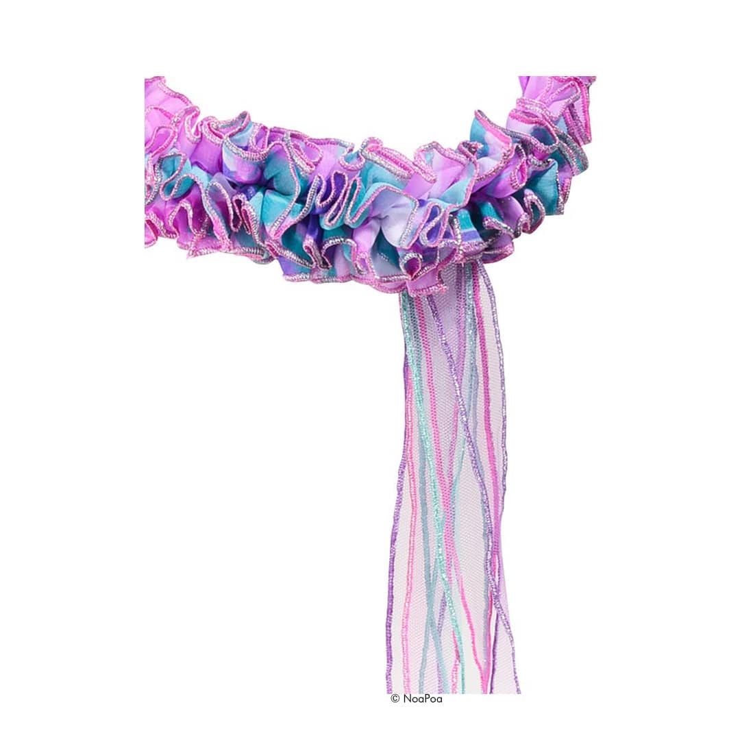 Dreamy Dress-Ups Haarkranz Regenbogenfee Lavendel – Bild 2