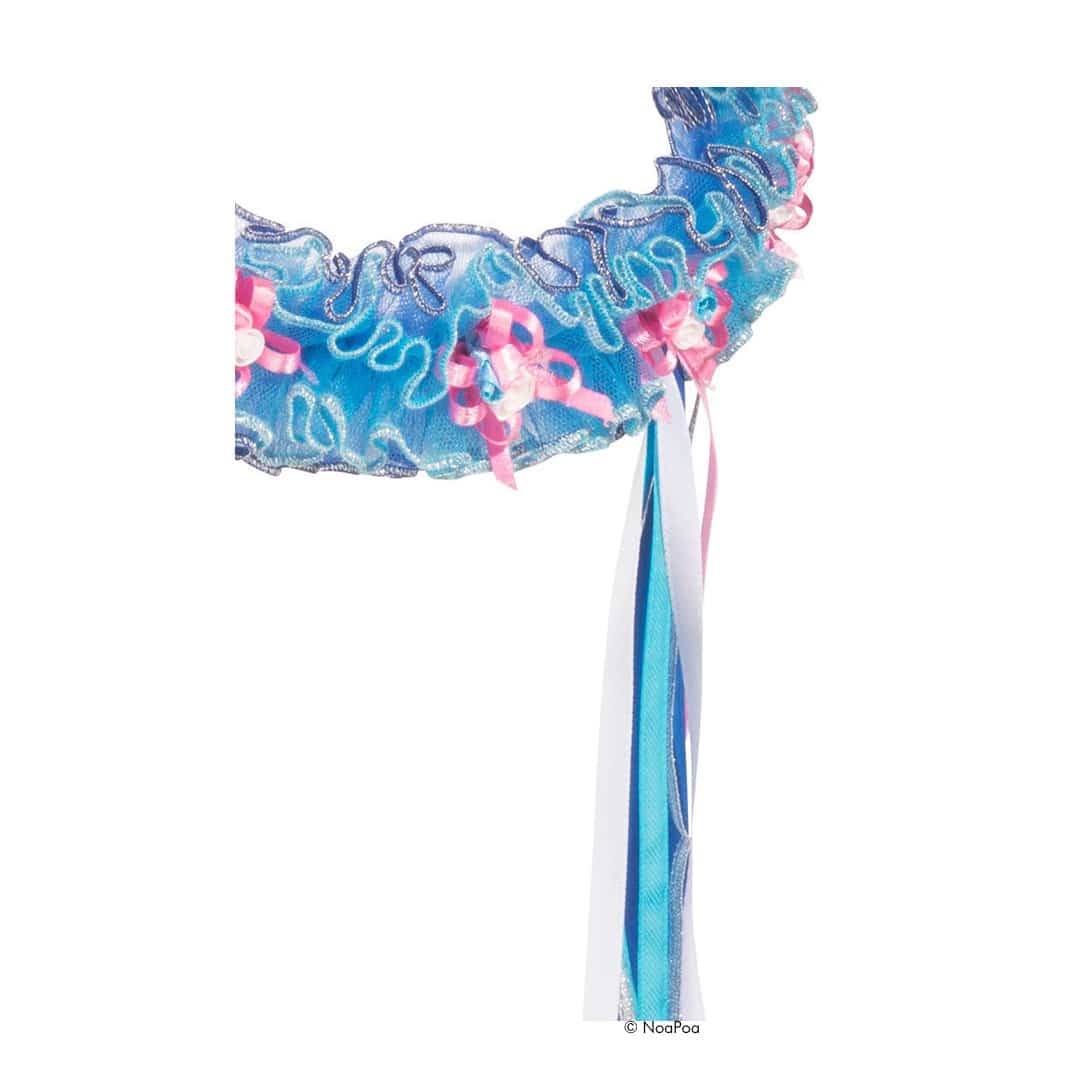 Dreamy Dress-Ups Blumen-Krone Haarkranz Pfau – Bild 2