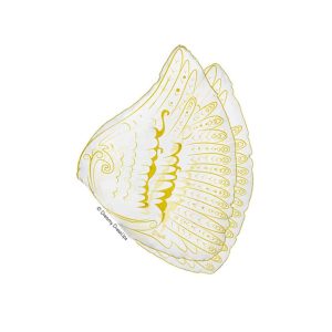 Dreamy Dress-Ups Engelsflügel mit Glitzer in Weiss