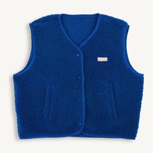 Merinowollweste, Farbe Kobalt