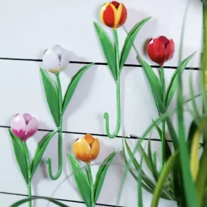 Garderobenhaken TULPEN Pape 6er Set Höhe 16 cm