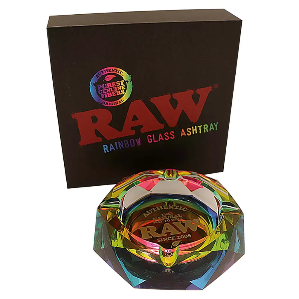 RAW RAINBOW Aschenbecher aus Kristallglas – Bild 2