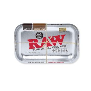 RAW METALLIC ROLLING TRAY